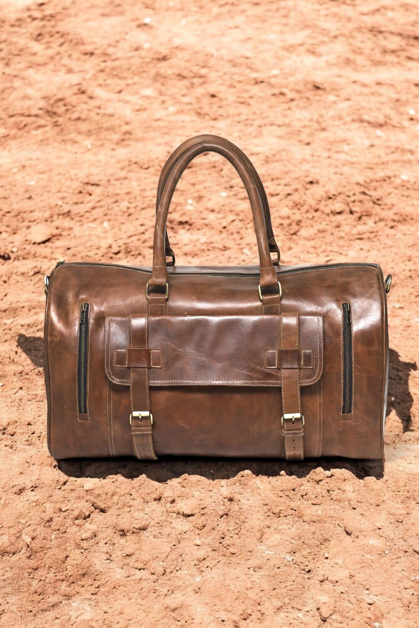 Premium Leather Travel Bag