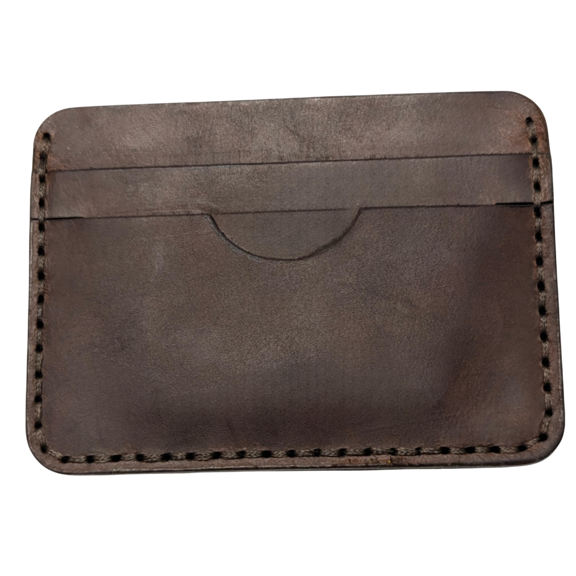 Slim Cowhide Leather Card Holder – Front Pocket Wallet