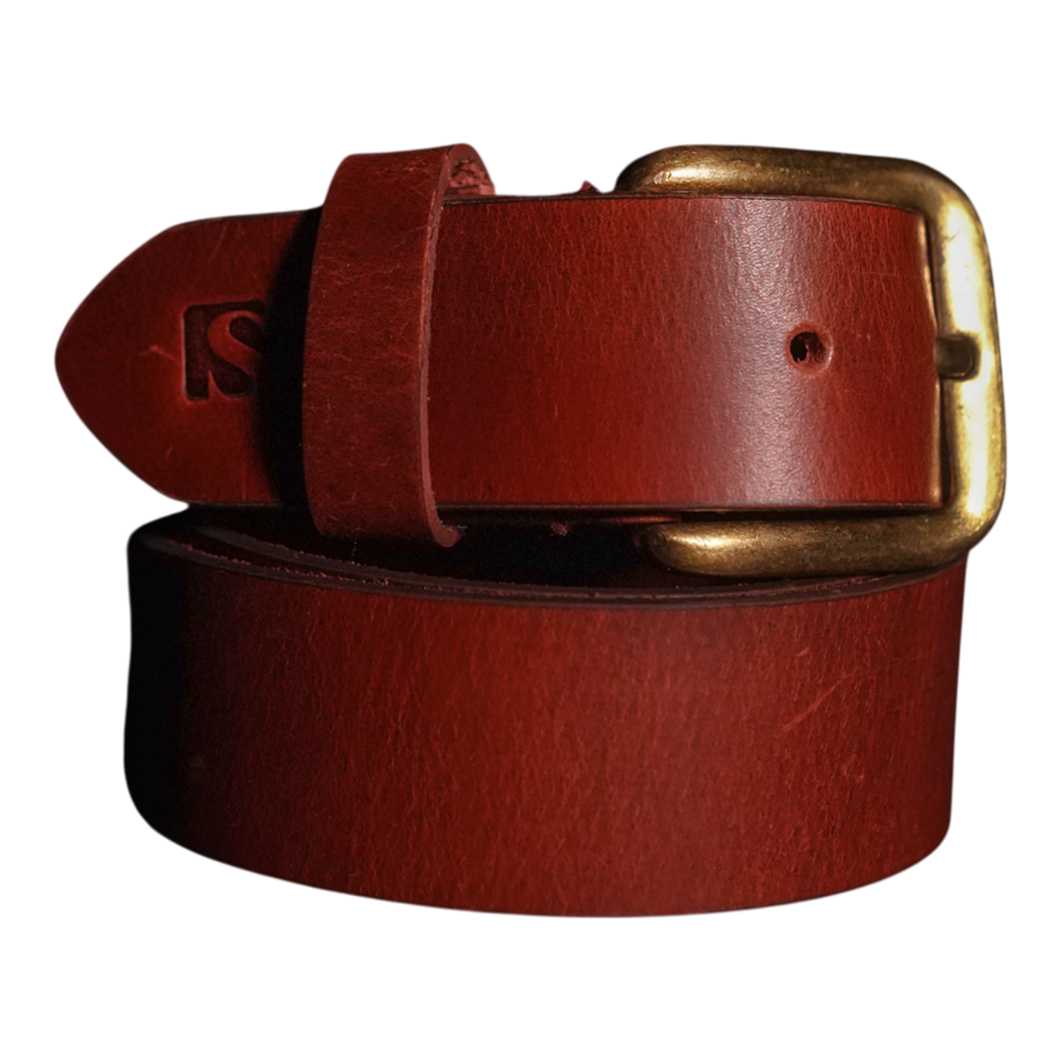 Red Leather Belt