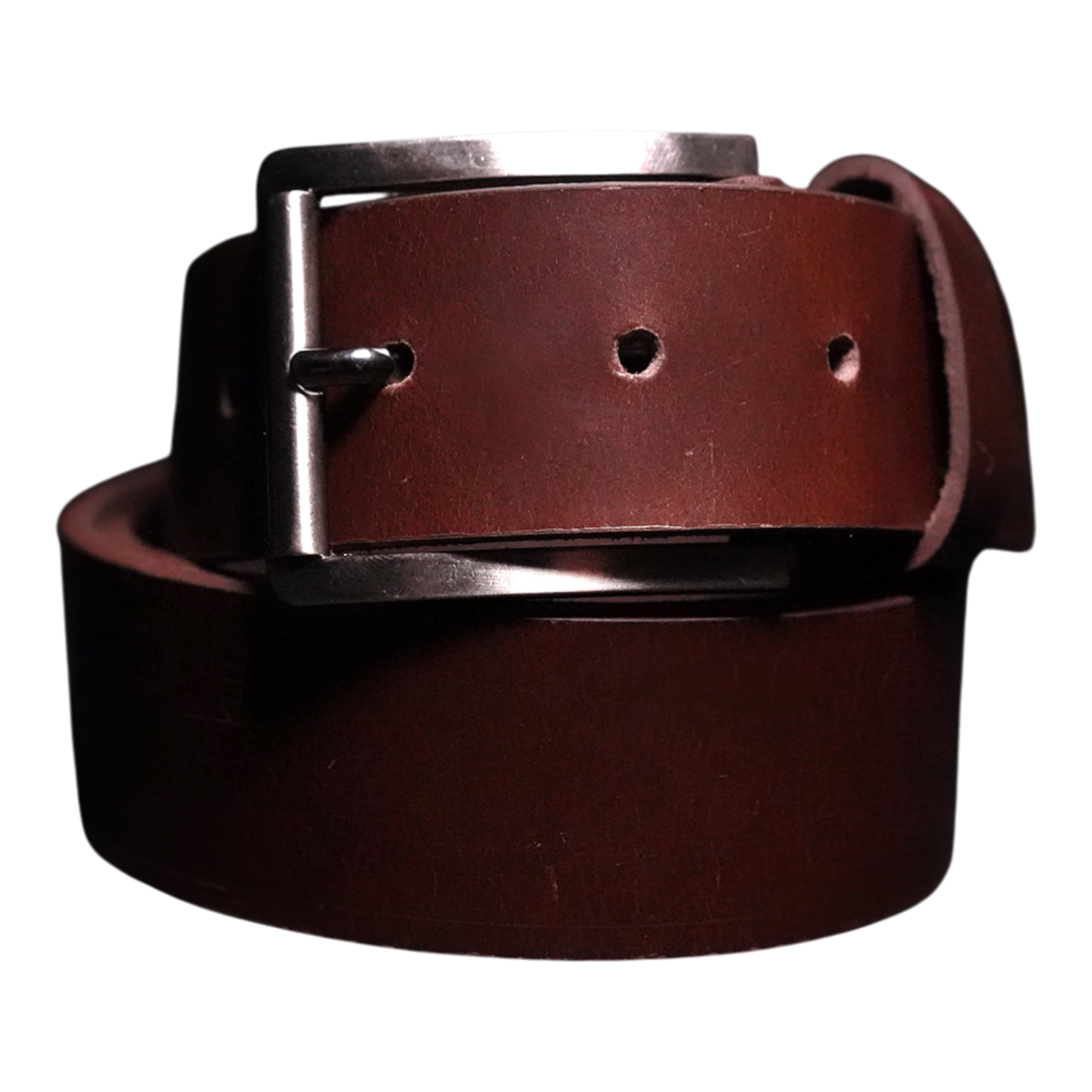 Brown Gunmetal Belt
