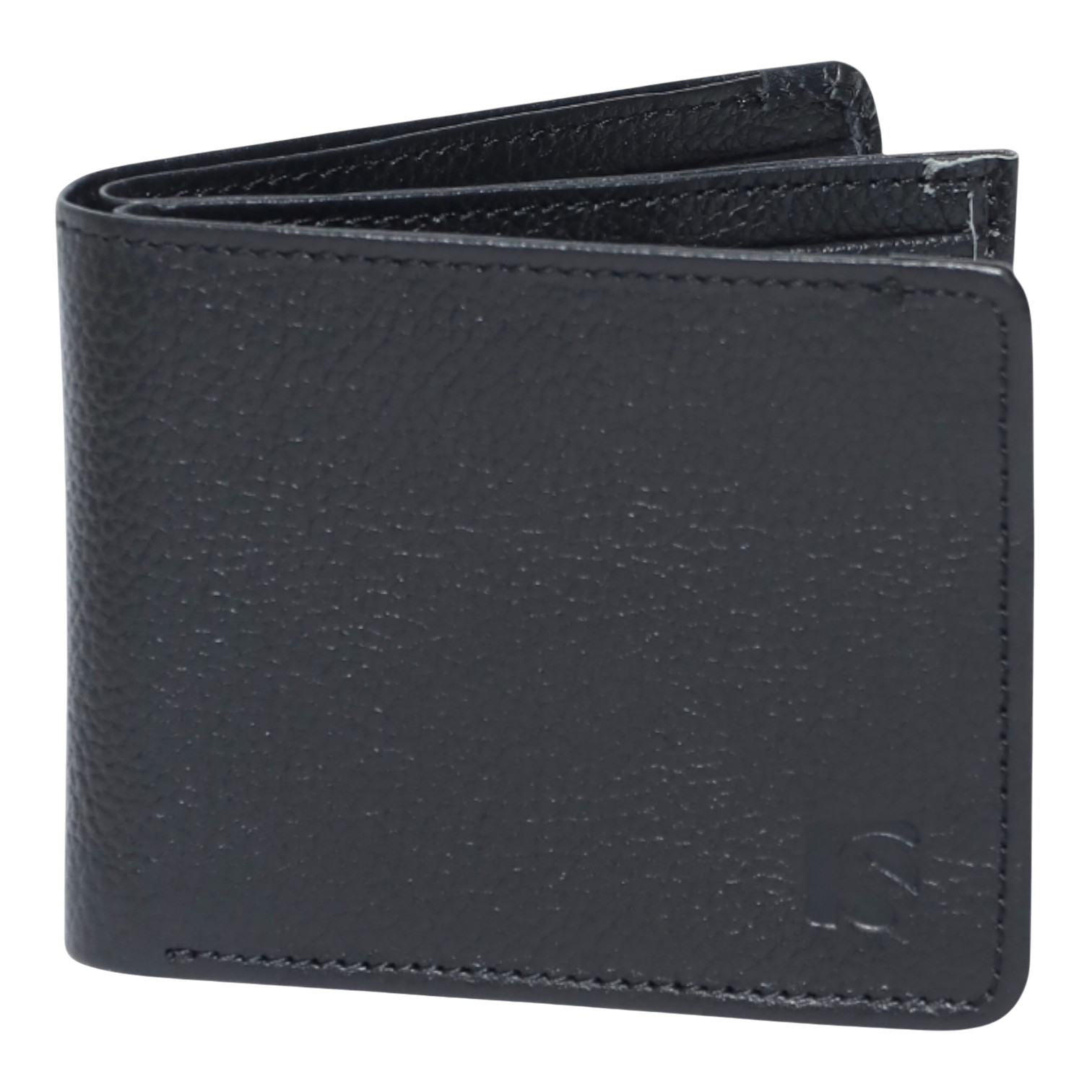 Textured Black Wallet