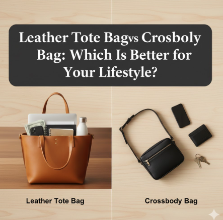 Leather Tote Bag vs Crossbody Bag