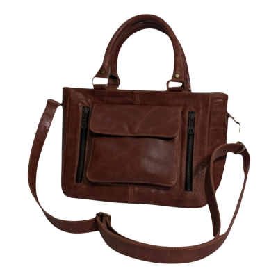 Brown Leather Handbag