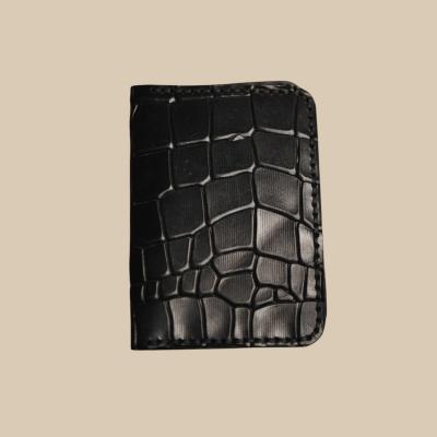 Black Crocodile Wallet