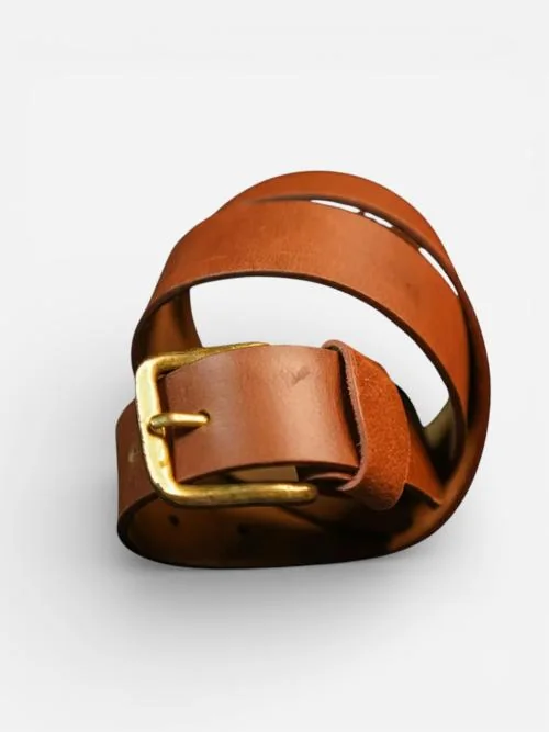 Brown Brass Belt (Image 4)