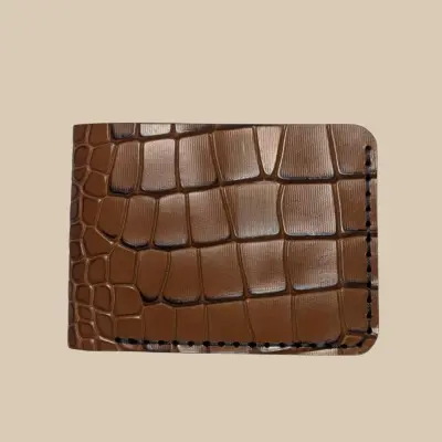 Crocodile Bifold Wallet
