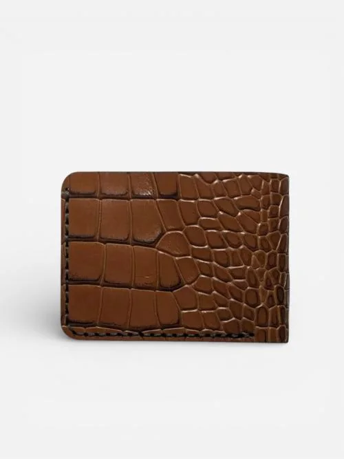 Crocodile Bifold Wallet