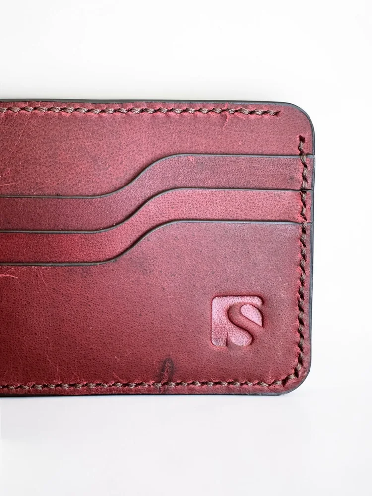 Full Grain Bifold Leather Wallet (Image 7)