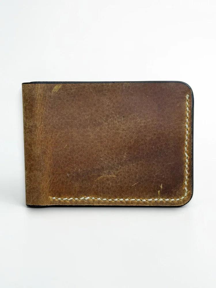 Full Grain Bifold Leather Wallet (Image 4)