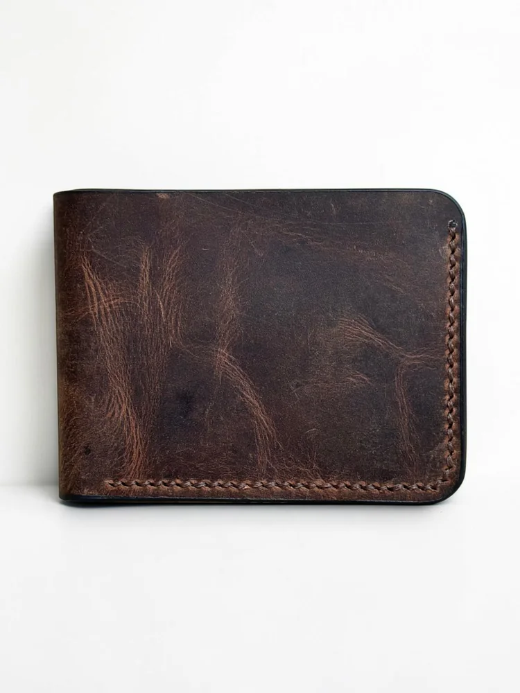 Full Grain Bifold Leather Wallet (Image 4)
