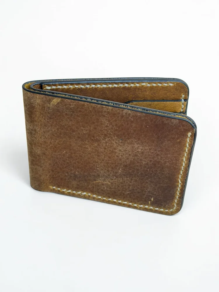Full Grain Bifold Leather Wallet (Image 5)