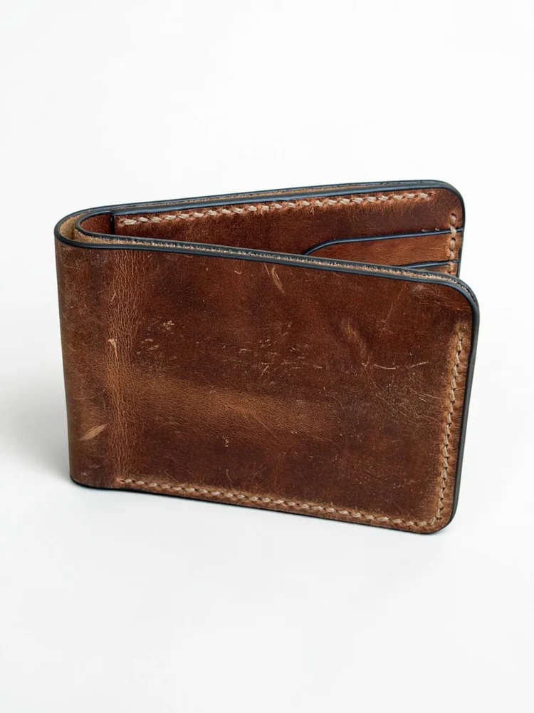 Full Grain Bifold Leather Wallet (Image 5)