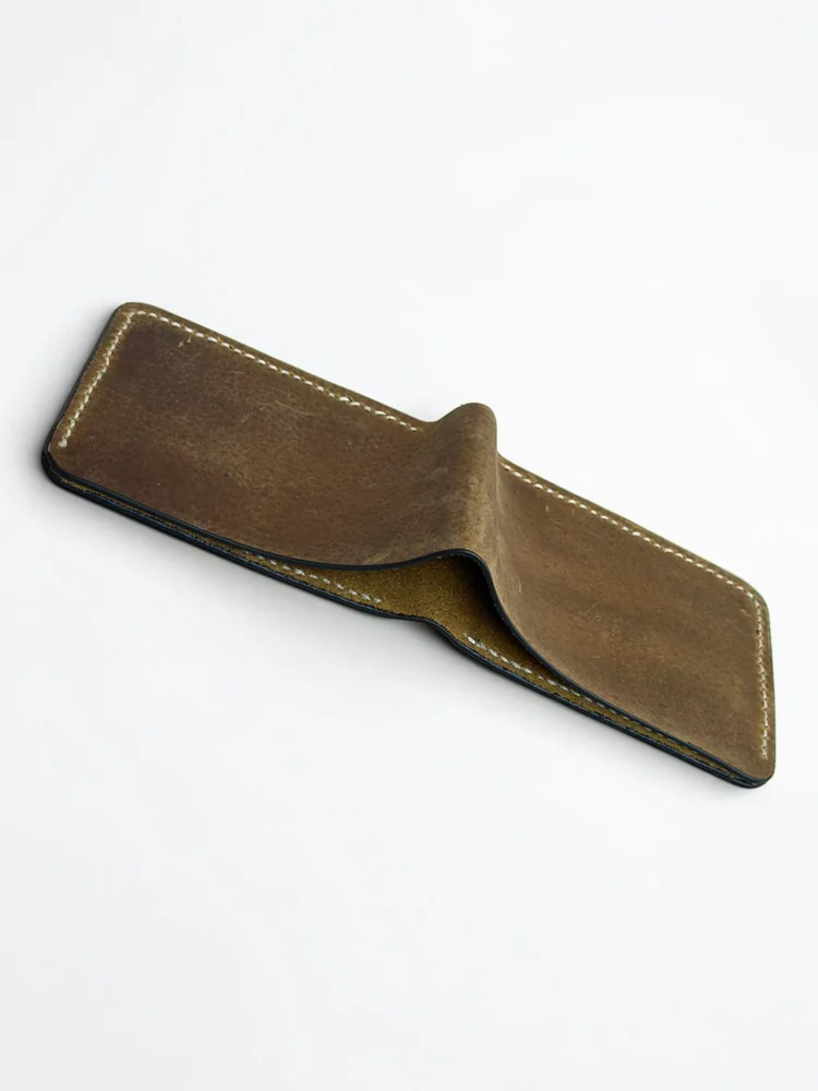 Full Grain Bifold Leather Wallet (Image 6)
