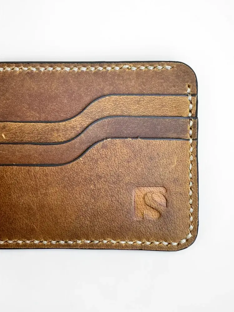 Full Grain Bifold Leather Wallet (Image 7)