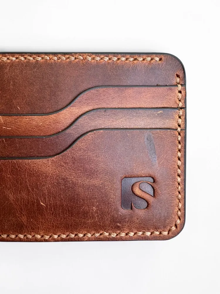 Full Grain Bifold Leather Wallet (Image 7)