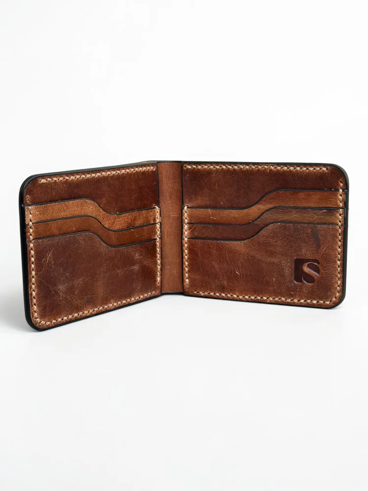 Full Grain Bifold Leather Wallet (Image 3)