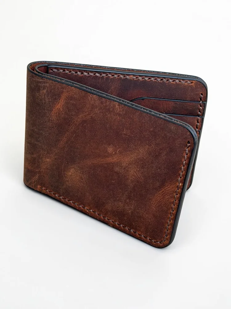 Full Grain Bifold Leather Wallet (Image 5)