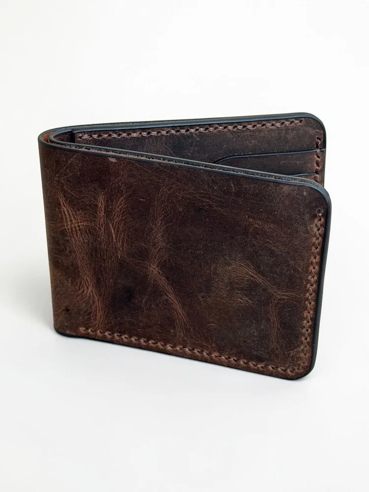 Full Grain Bifold Leather Wallet (Image 5)