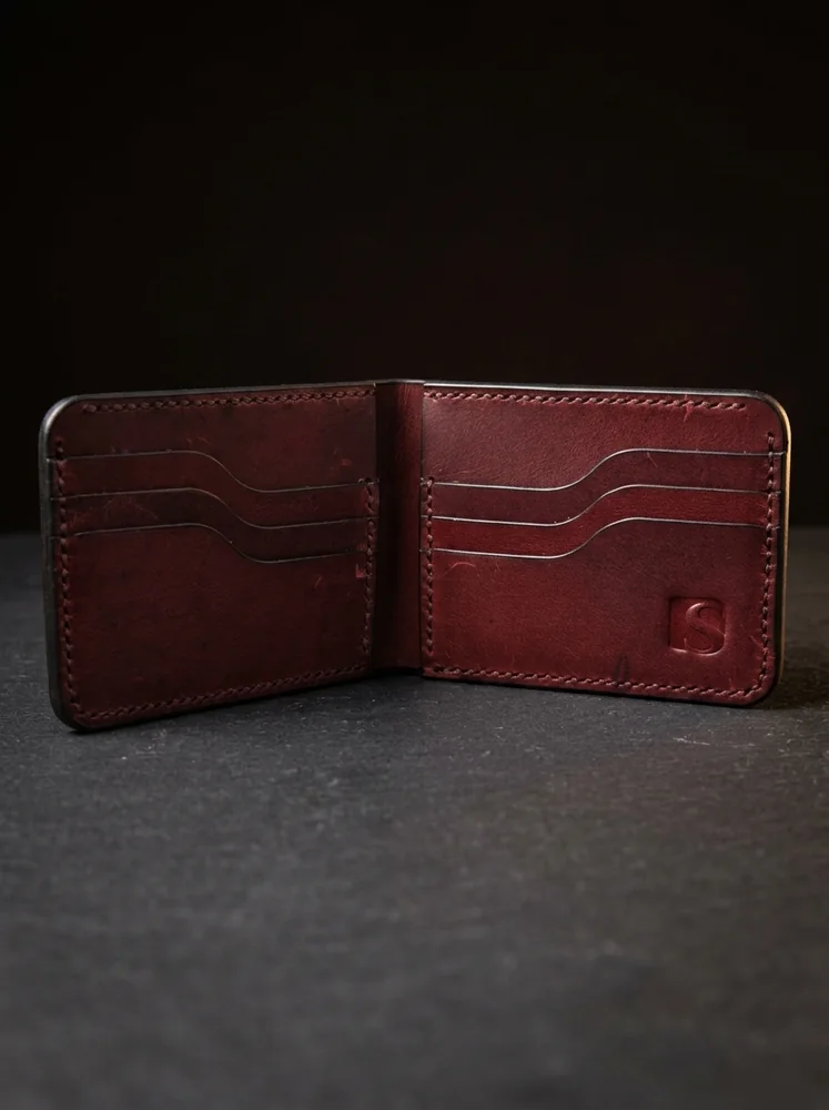 Full Grain Bifold Leather Wallet
