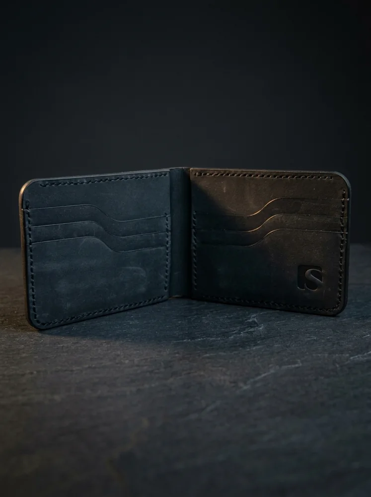 Full Grain Bifold Leather Wallet