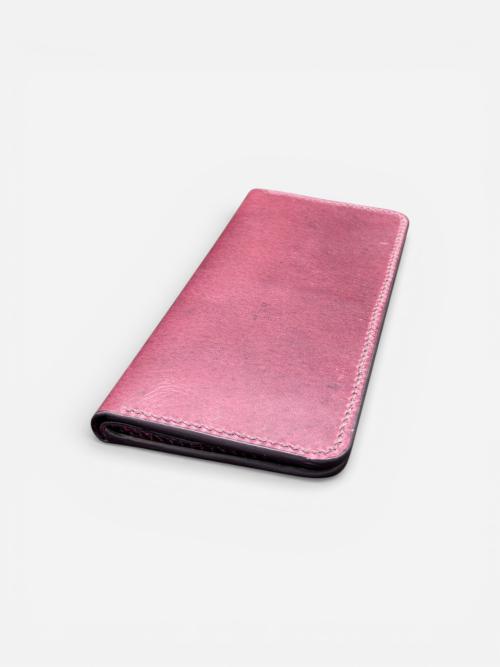 Full Grain Long Wallet with Coin Pocket