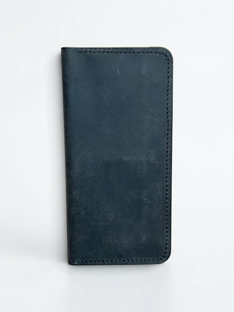 Full Grain Long Wallet with Coin Pocket (Image 4)