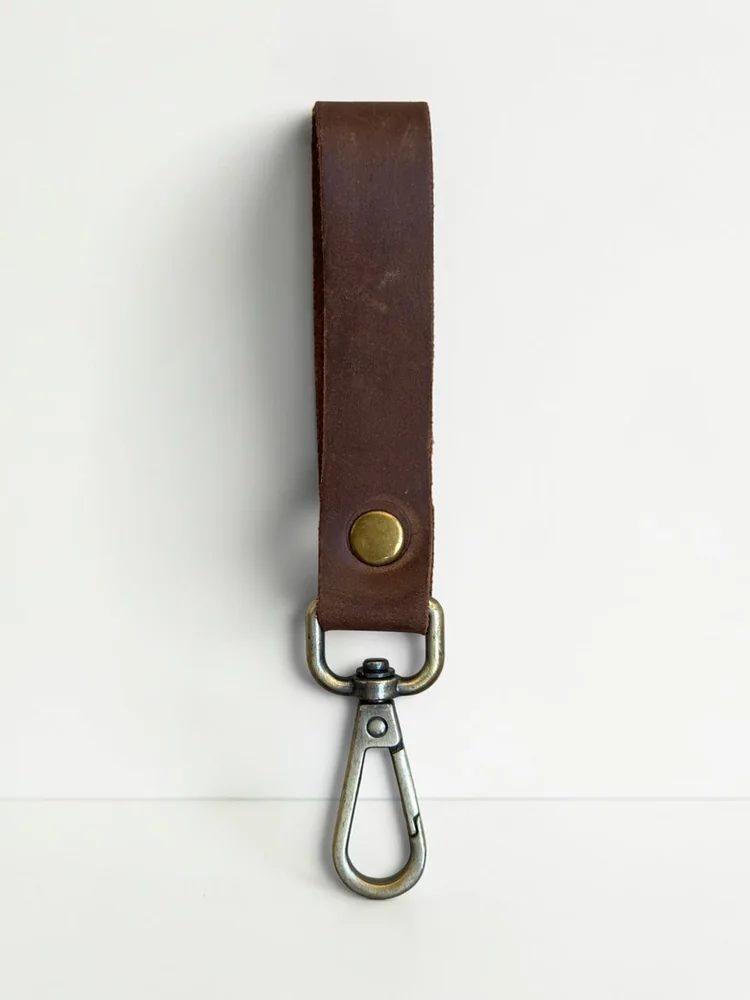 Leather Belt Loop Key Holder (Image 3)