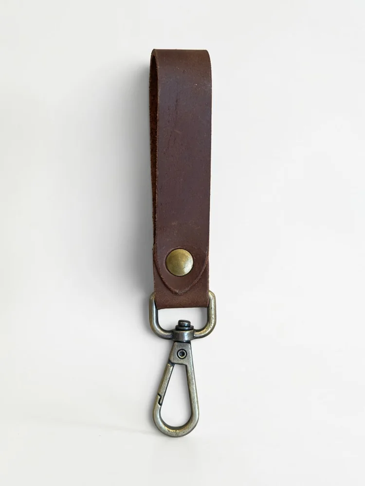 Leather Belt Loop Key Holder (Image 4)