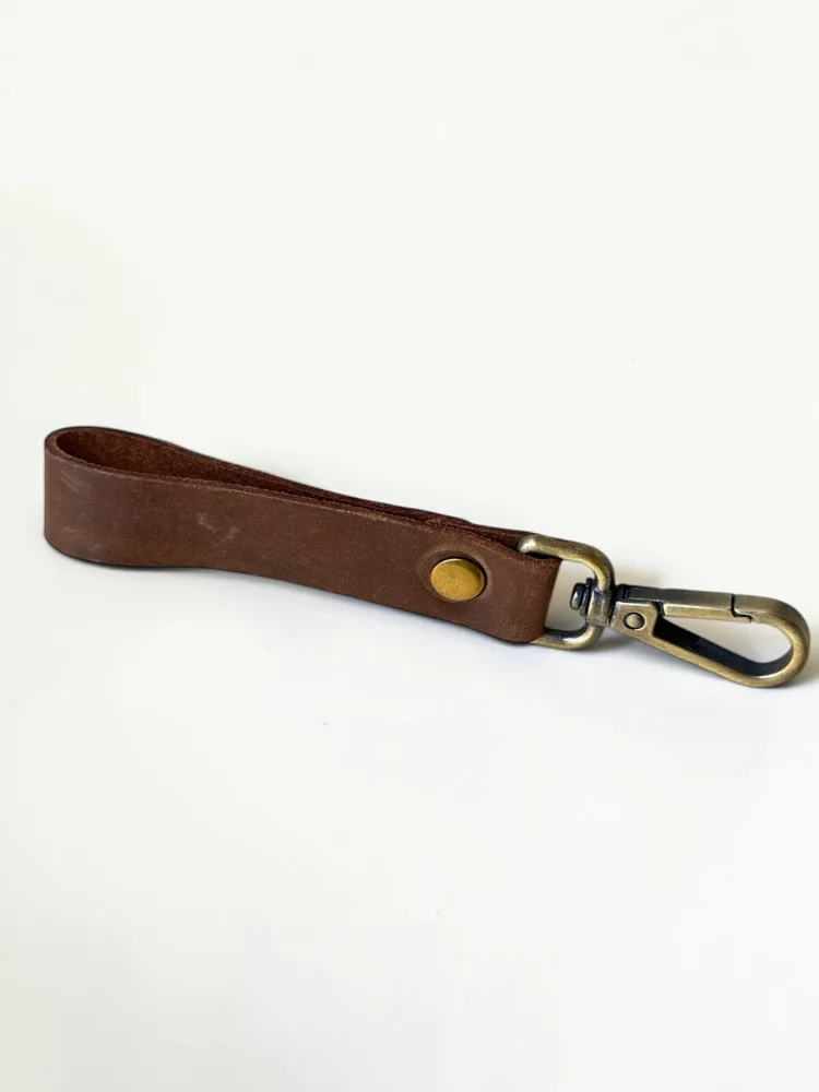 Leather Belt Loop Key Holder (Image 6)