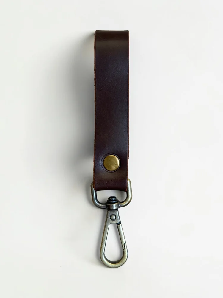 Leather Belt Loop Key Holder (Image 3)