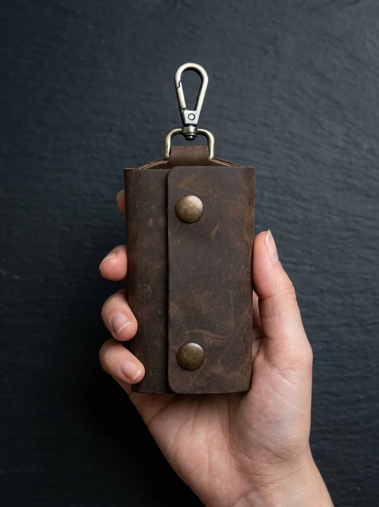Leather Key Case (Image 2)