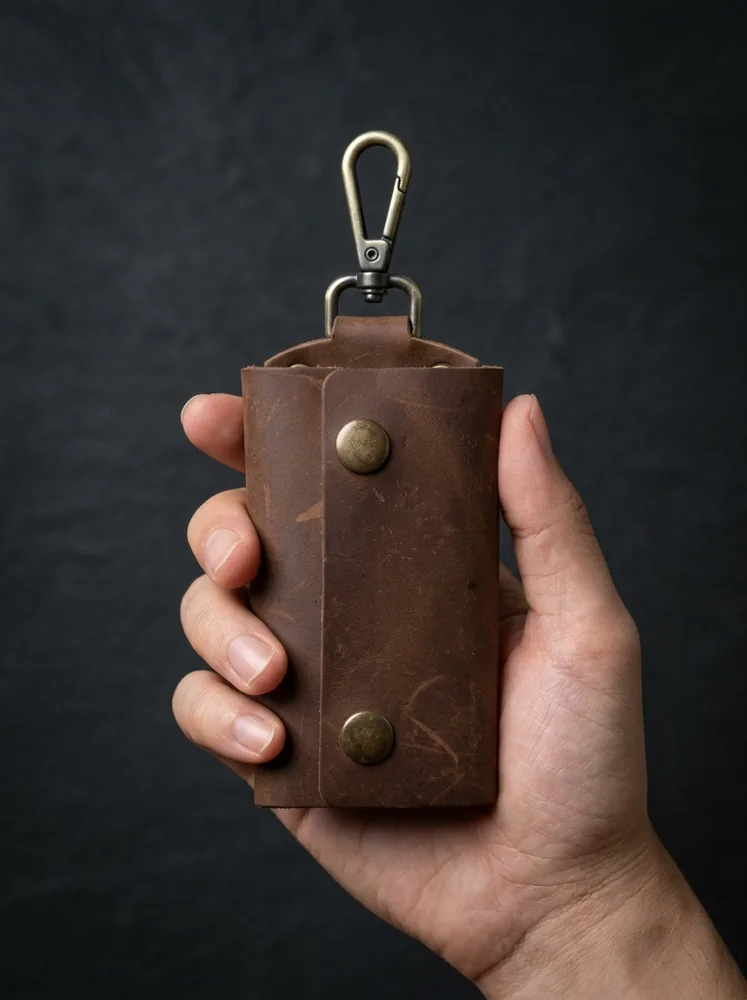 Leather Key Case (Image 2)