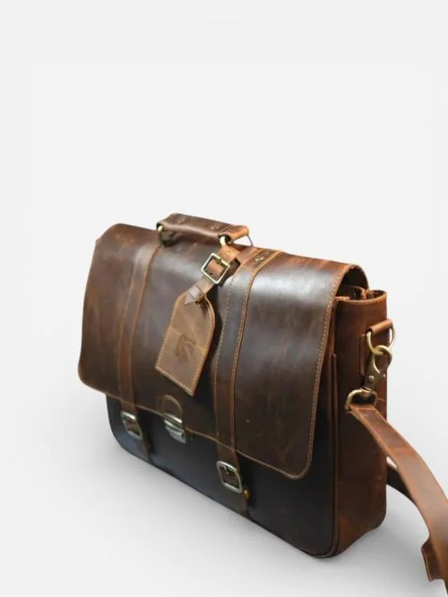 Leather Laptop Bag (Image 3)
