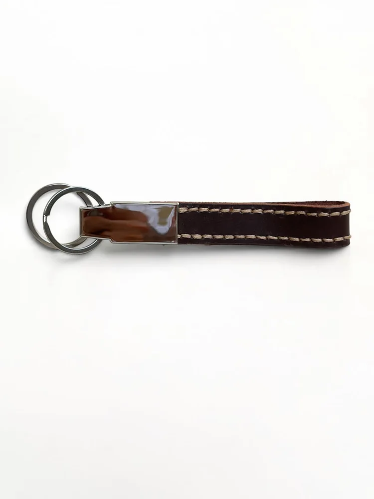 Leather Loop Keychain (Image 5)