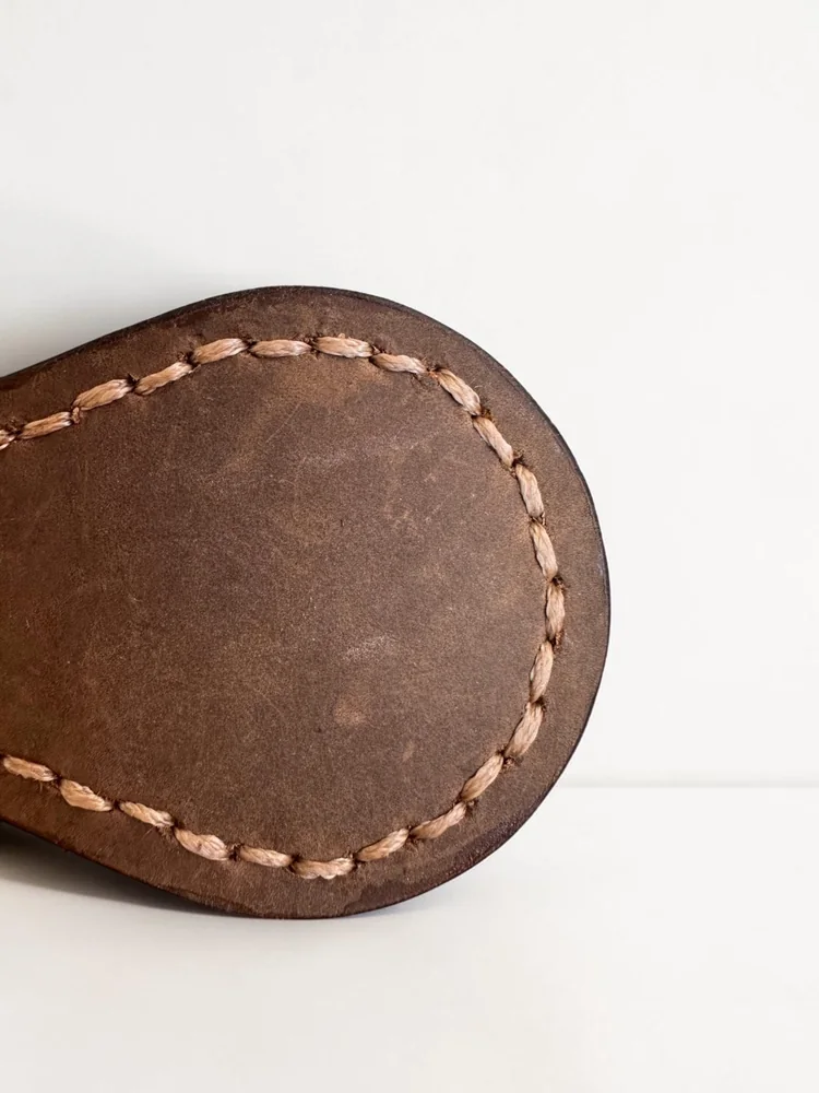 Leather Teardrop Key Fob (Image 6)