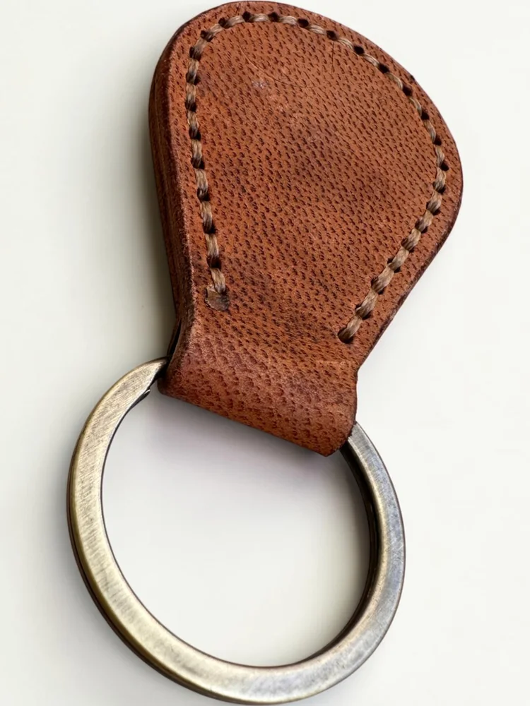 Leather Teardrop Key Fob (Image 5)