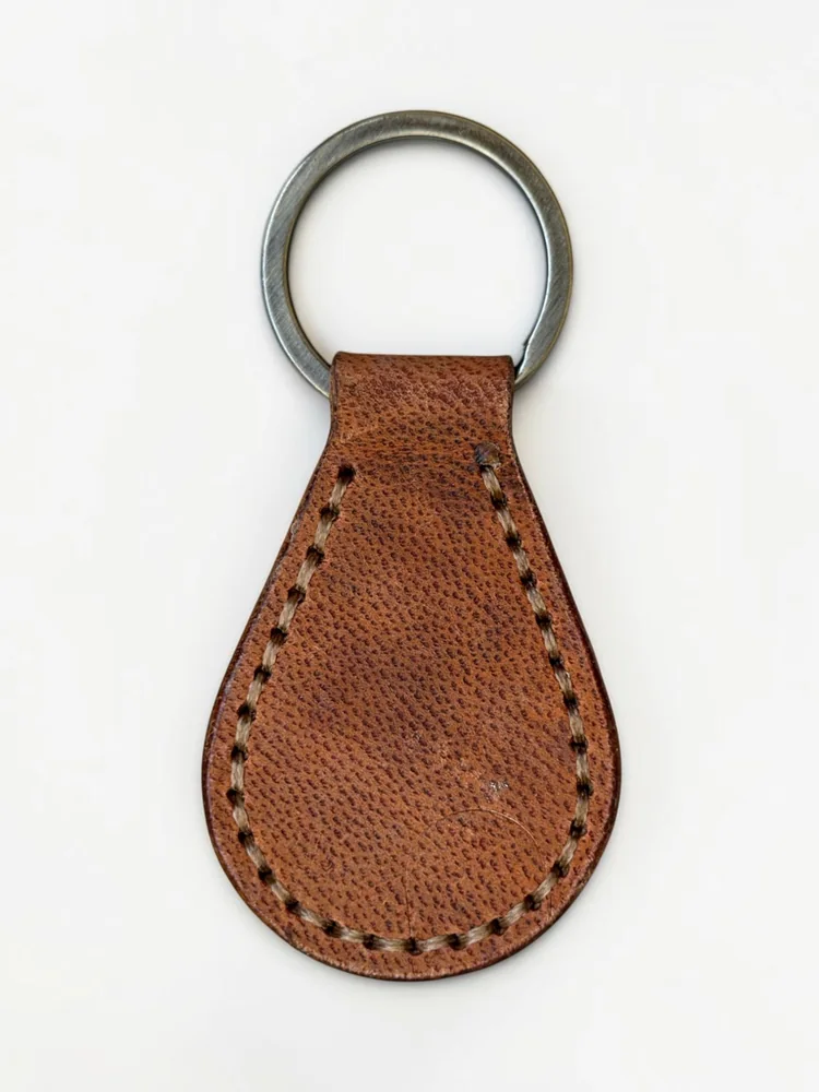 Leather Teardrop Key Fob (Image 3)