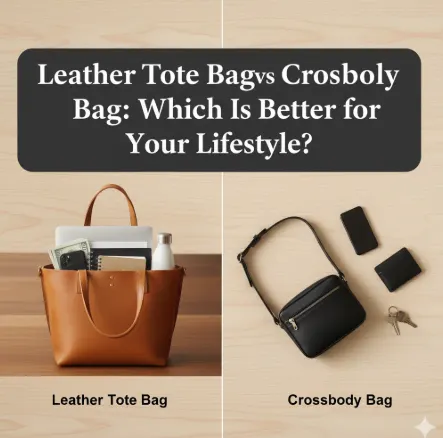 Leather Tote Bag vs Crossbody Bag