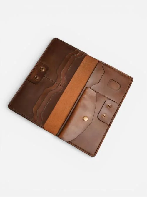 Long Leather Wallet (Image 3)