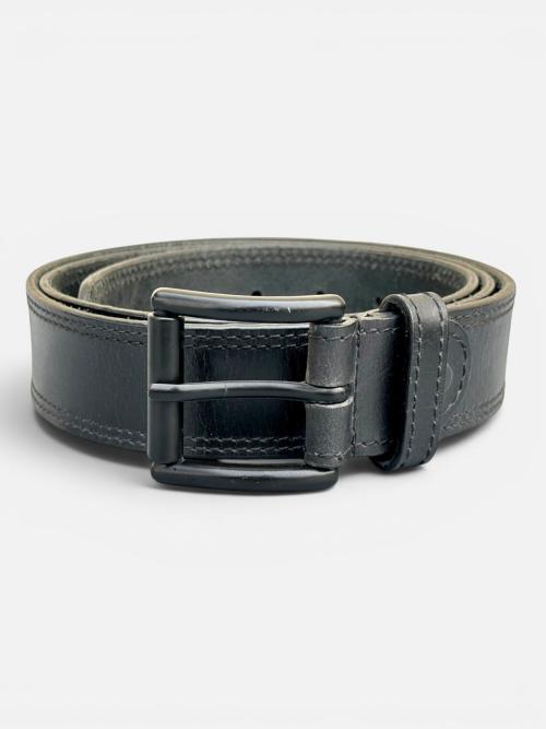 Men's Double Stitch Cowhide Leather Belt