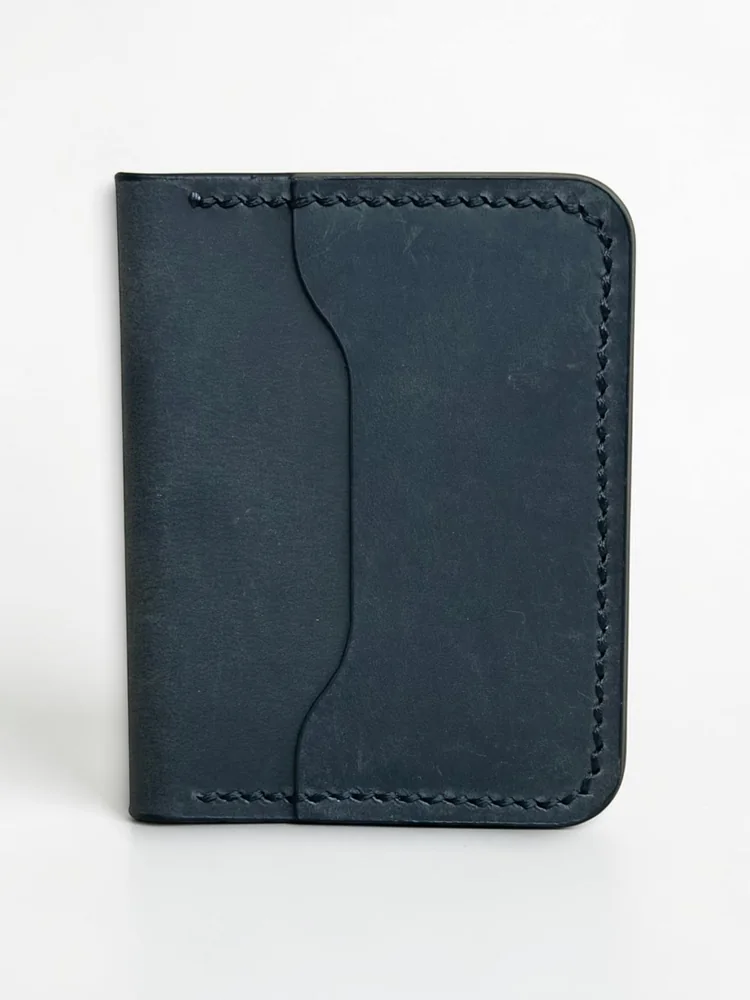Mini Full Grain Leather Wallet (Image 4)