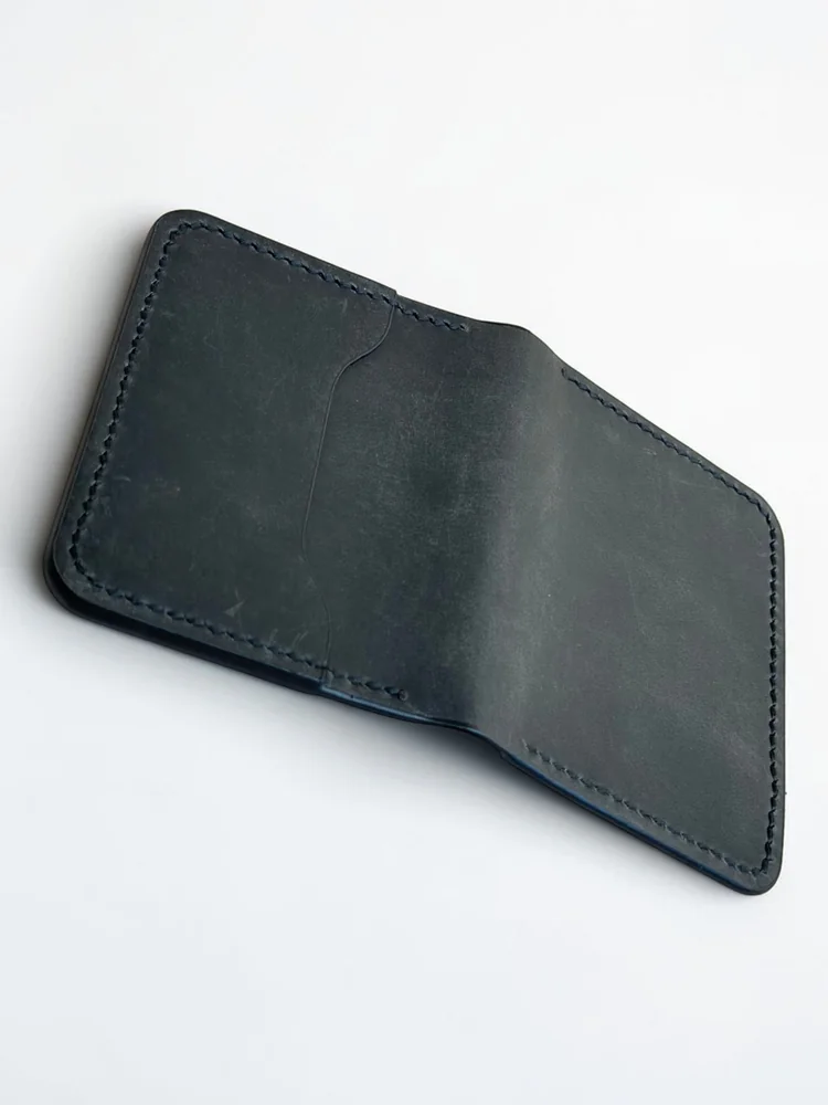 Mini Full Grain Leather Wallet (Image 6)