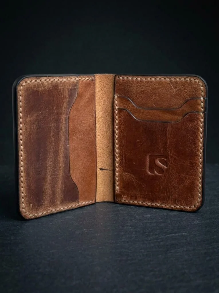 Mini Full Grain Leather Wallet