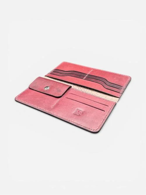 Patent Croc Long Leather Wallet (Image 3)