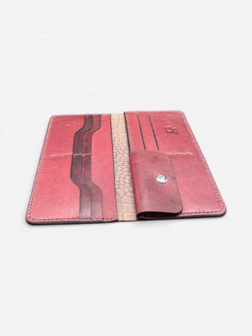 Patent Croc Long Leather Wallet (Image 5)