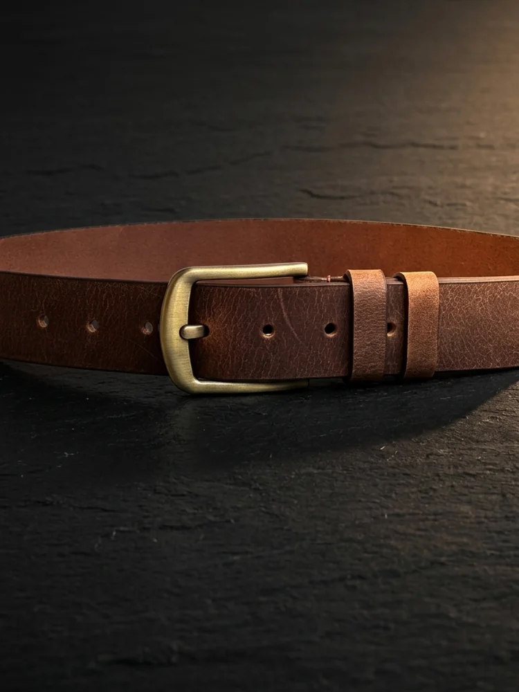Patina Brass Belt