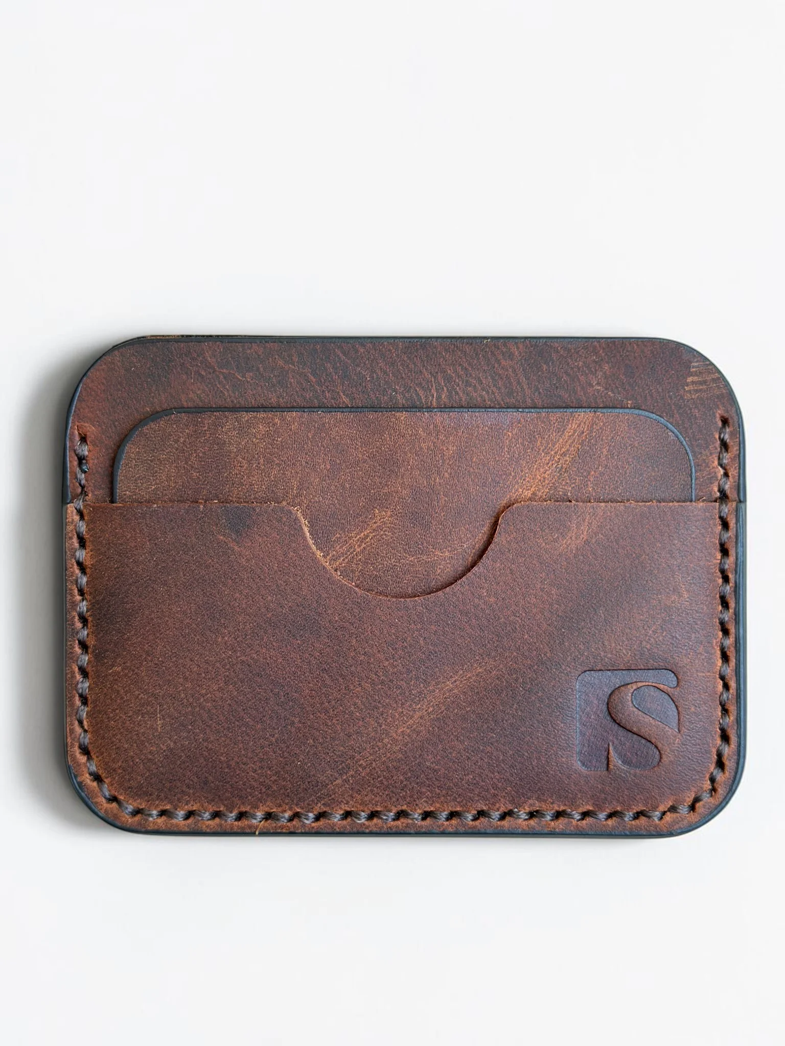 Slim Leather Cardholder (Image 3)