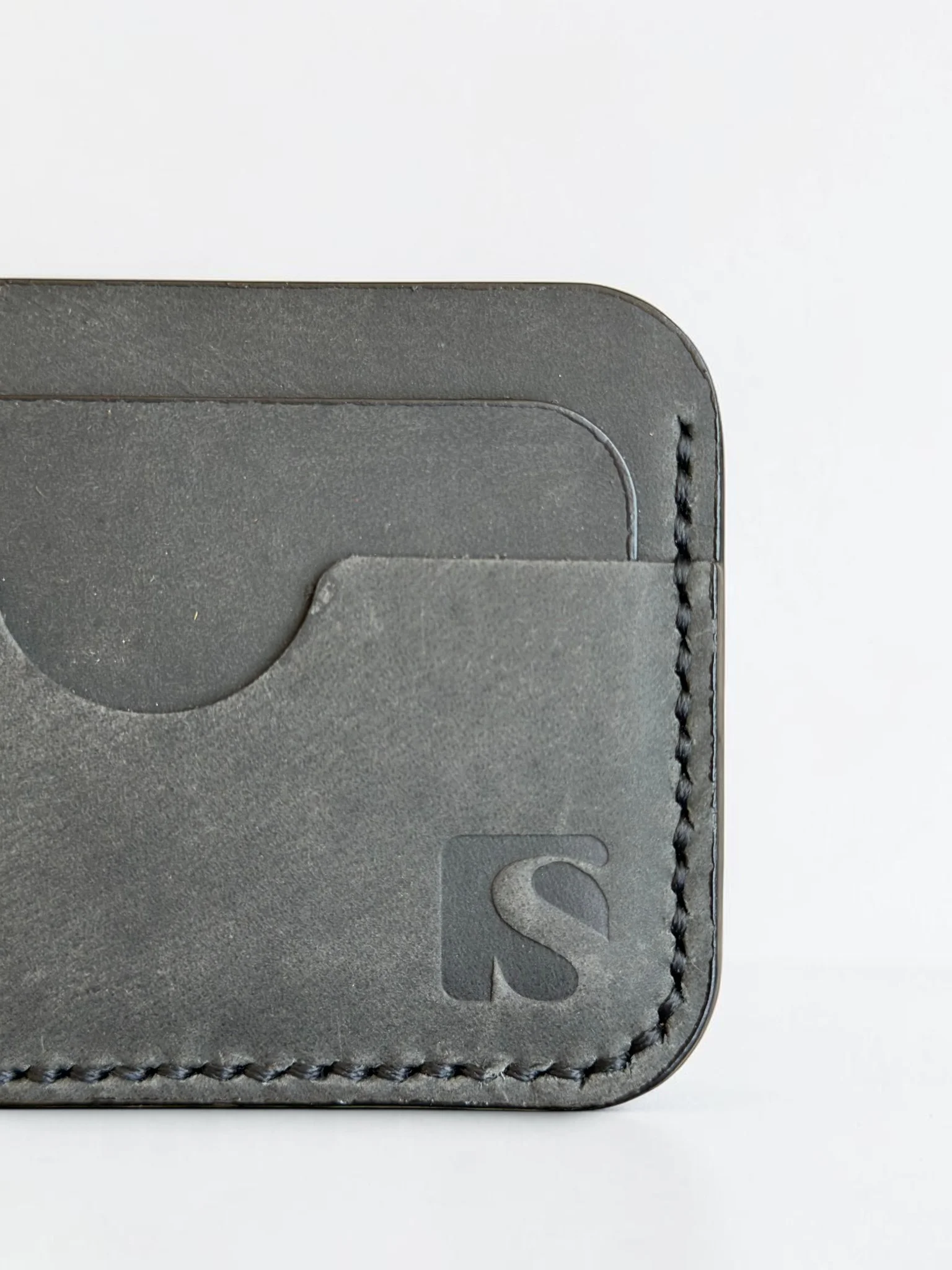 Slim Leather Cardholder (Image 4)