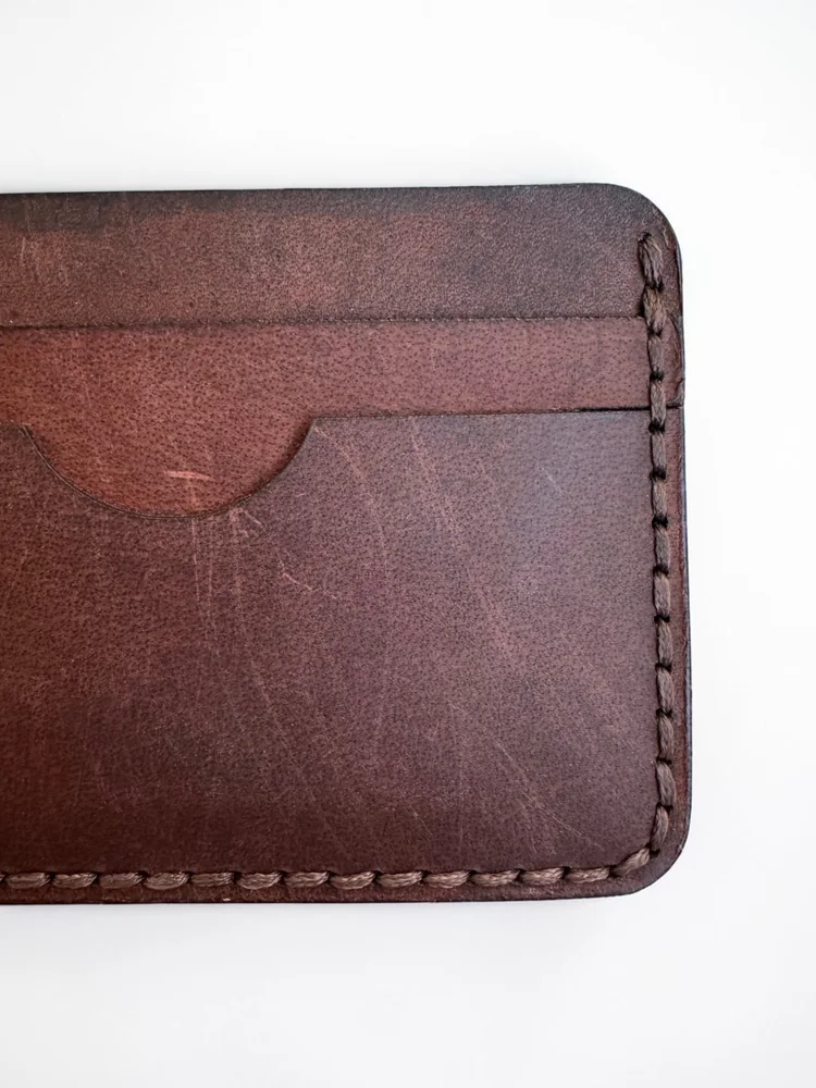 Slim Leather Cardholder (Image 6)