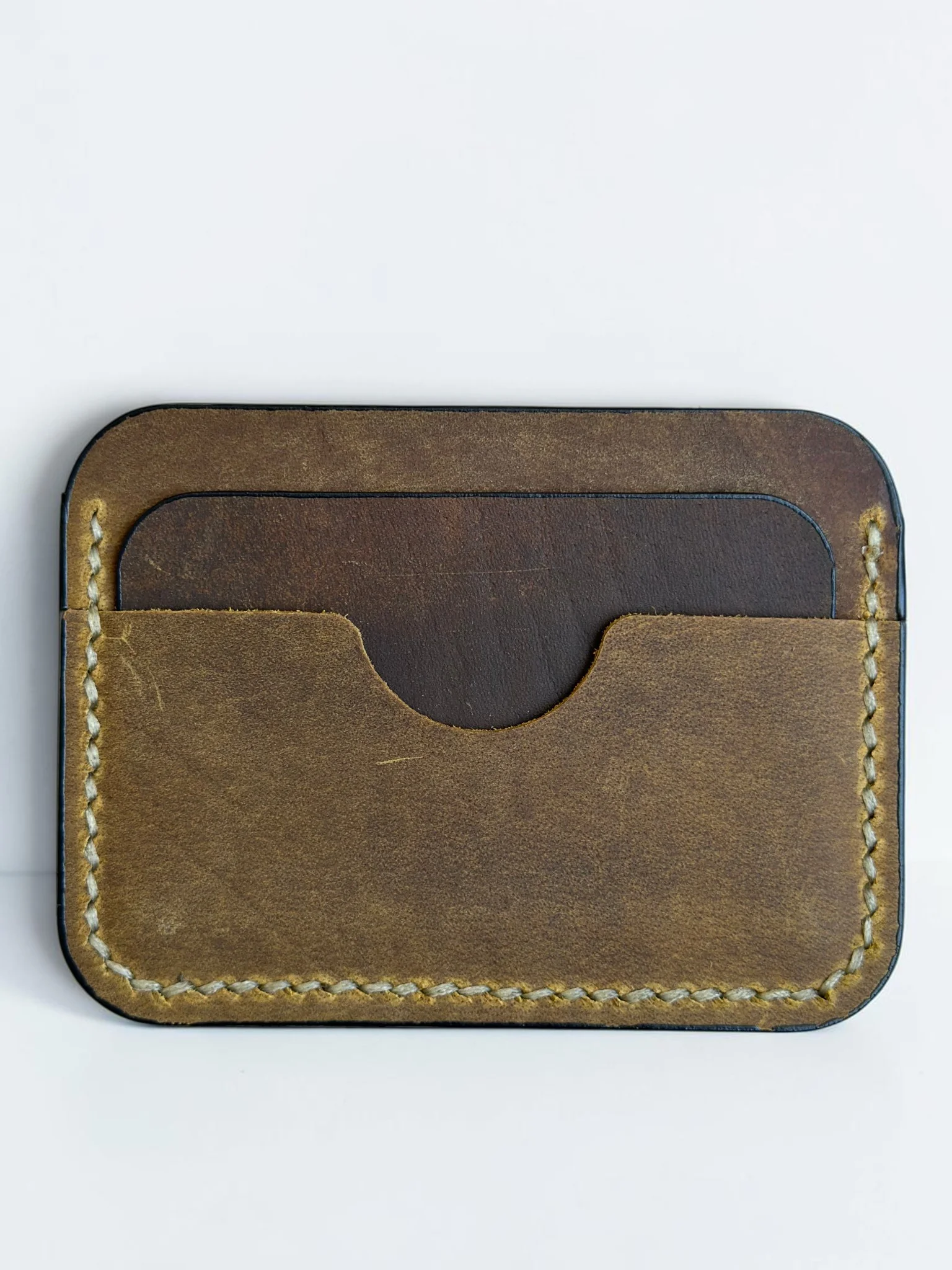 Slim Leather Cardholder (Image 6)